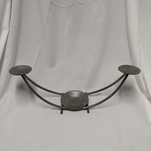 Silver candle stands for hireBoksburg