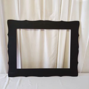 Black photo frame for rental