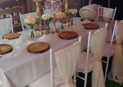 Rectangular steel tables