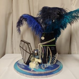Denim & Diamond centrepiece