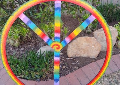 Hippie party decor