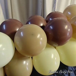 Earth colour balloons Boksburg