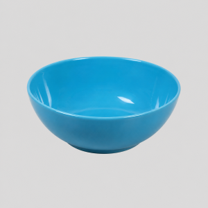 Blue dessert bowl