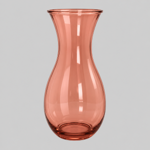 Rose gold bubble vase