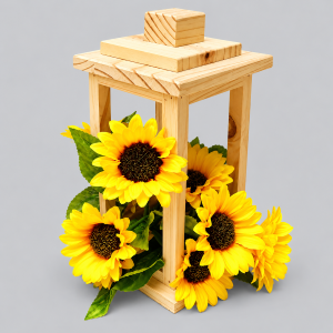 Sunflower lanterns