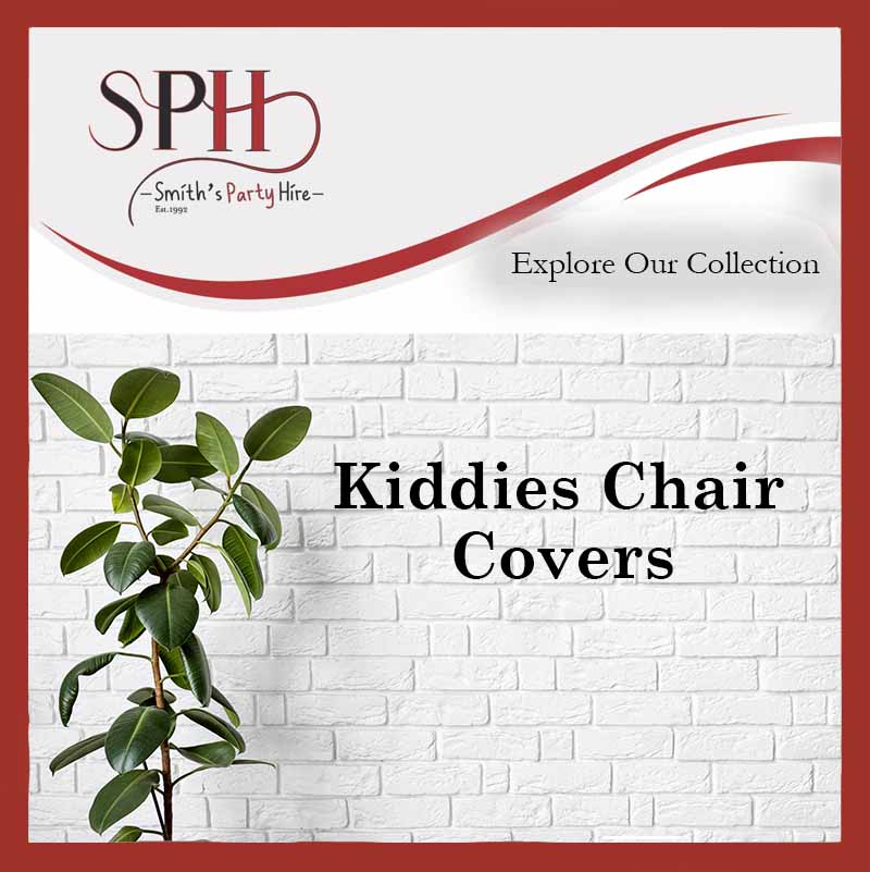 Kiddies Chair Covers fore hire, party hire boksburg, party rentals