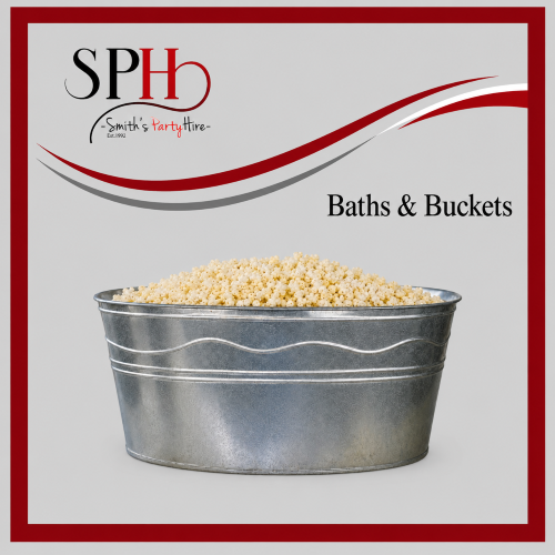 Galvanised baths