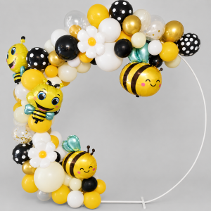 Bee flower circle