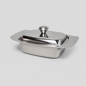 Butter dish stainless steel