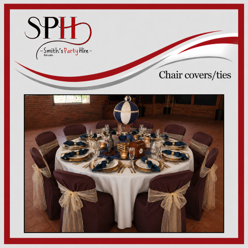 Chair covers & ties