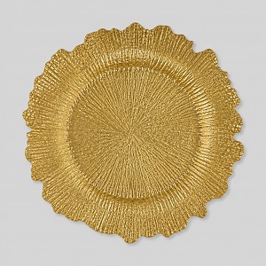 GOLD LEAF UNDERPLATE