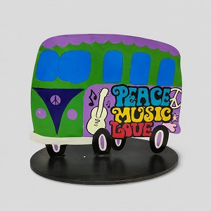 HIPPIE BUS CENTREPIECE
