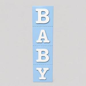 LIGHT BLUE BABY BLOCKS
