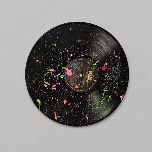 LP SPLATTERED RECORD