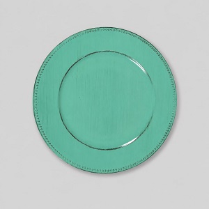 MINT GREEN DOT UNDERPLATE