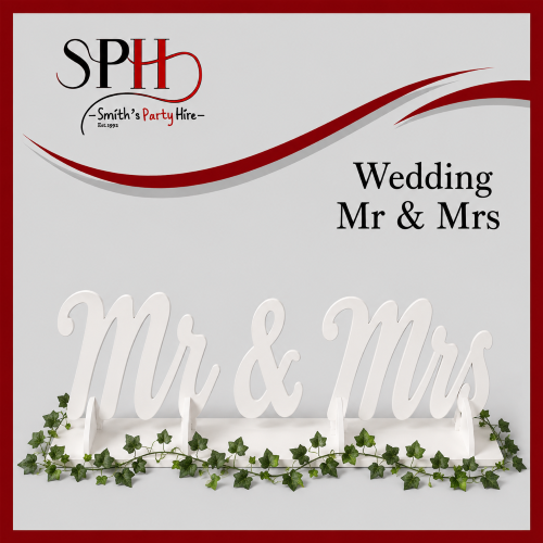 Mr & Mrs sign