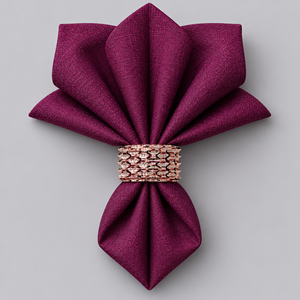 Napkin folded