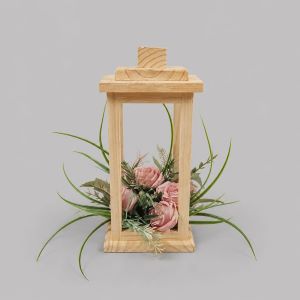 Pink flower lantern