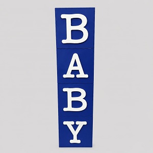 ROYAL BLUE BABY BLOCKS