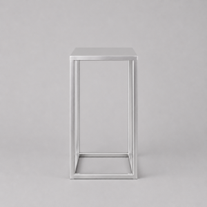 Silver 50cm plinth