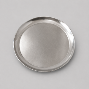 Stainless steel round platter