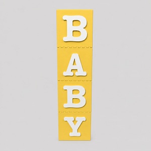 YELLOW BABY BLOCKS
