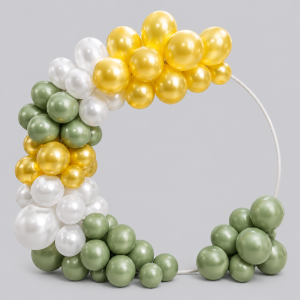 Balloon circle half