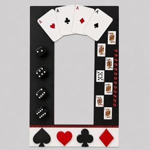 Casino photo frame