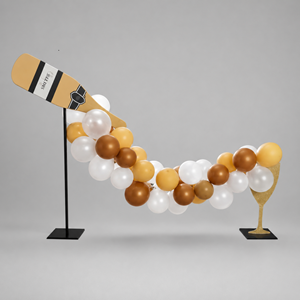 Champagne balloons