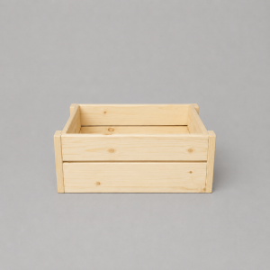 Light wooden box 50cm