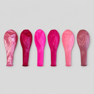 Shades of pink balloons