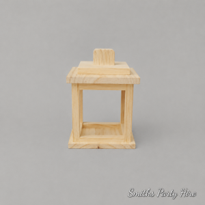 Small wooden lantern