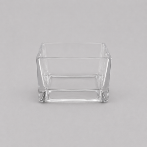 12cm x 7cm square vase