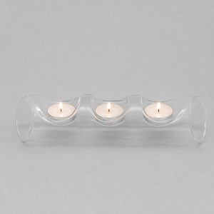 Glass 3 tier stand