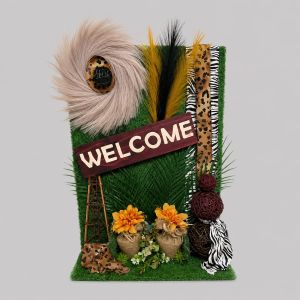 African welcome board