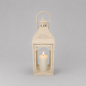 Creme lantern small