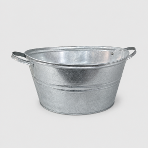 Galvanised small bath