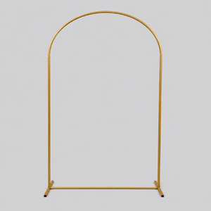 Gold balloon arch