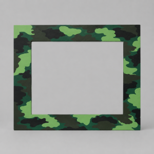 Green camo photoboard