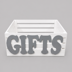 Grey gift box