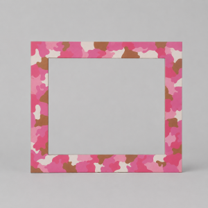 Pink camo photoboard