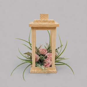 Pink flower lantern