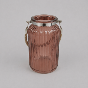 Rose gold lantern large