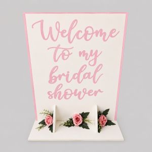 Welcome bridal pink