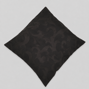 Black cushion cover
