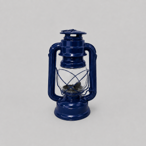Blue display lantern
