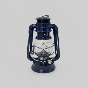 Blue paraffin lantern