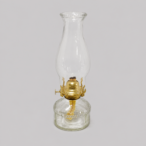 Clear paraffin lamp
