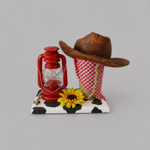Cowboy centrepiece