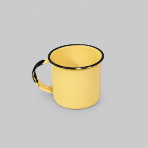 Enamel mugs